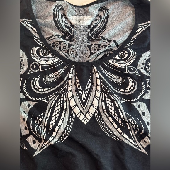 ATHLETA 2 spandex ruched tank tops, SUPER COMFORTABLE! SIZE L - Picture 7 of 8